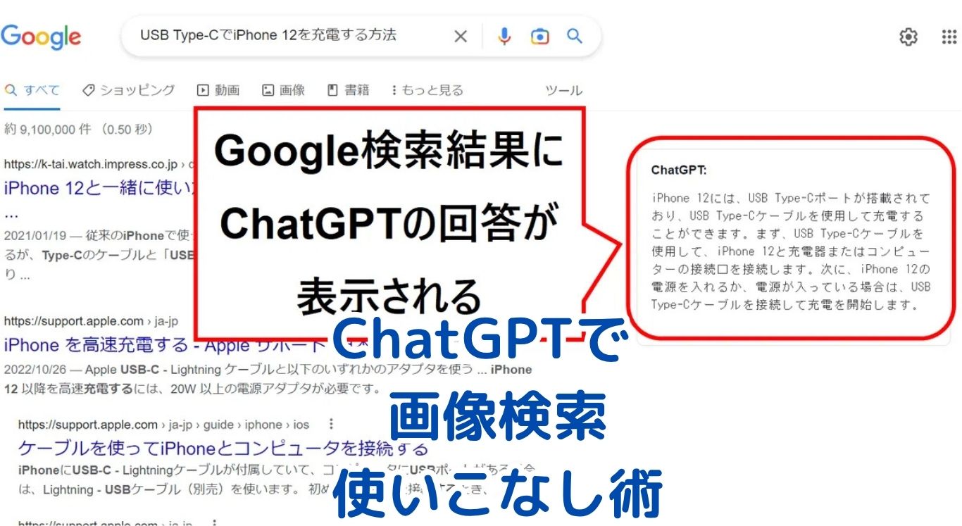 ChatGPT画像検索のすべて！使い方は？アイキャッチ